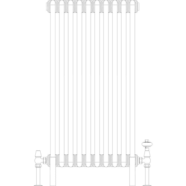 Florence 6 Column 900mm, 10 sections