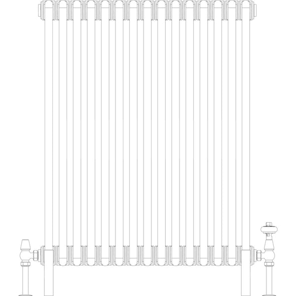 Florence 6 Column 900mm, 15 sections
