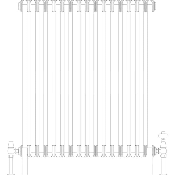 Florence 6 Column 900mm, 16 sections
