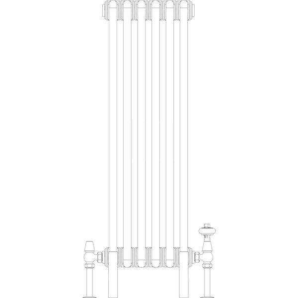 Florence 6 Column 900mm, 6 sections