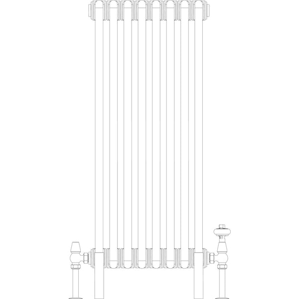 Florence 6 Column 900mm, 8 sections