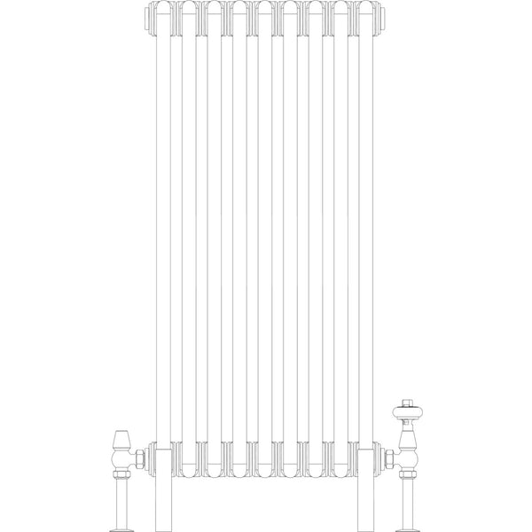 Florence 6 Column 900mm, 9 sections