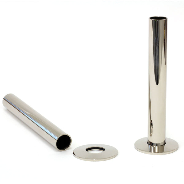 130mm Polished Nickel Shrouds & Base Plates