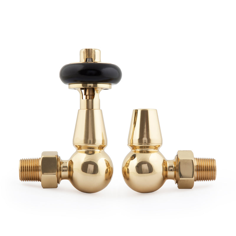 Windsor Polished Brass Corner TRV